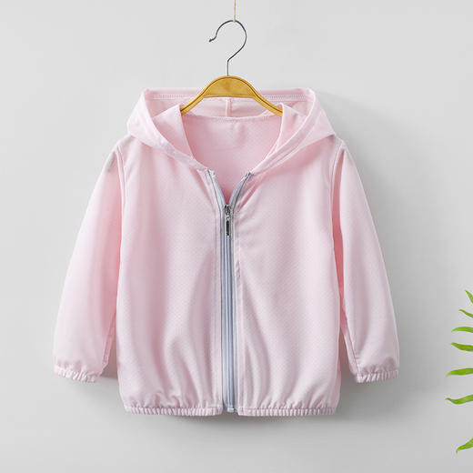 【儿童防晒必备，软软薄薄超透气！】宝宝新款薄外套儿童防晒衣，夏季薄款冰丝亲子男女童防晒服，防晒衫一穿，清凉一夏-QQ 商品图2