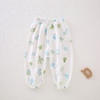 【泡芙般软感，A类标准防蚊裤！】婴儿夏季长裤竹纤维薄款宝宝空调裤，儿童睡裤夏装防蚊裤男女童裤子-lm！ 商品缩略图6