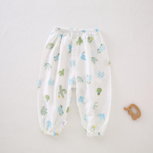 【泡芙般软感，A类标准防蚊裤！】婴儿夏季长裤竹纤维薄款宝宝空调裤，儿童睡裤夏装防蚊裤男女童裤子-lm！ 商品图6