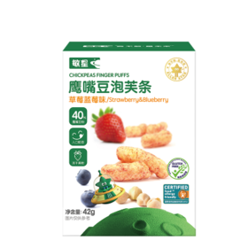 本丁敏星鹰嘴豆泡芙条草莓