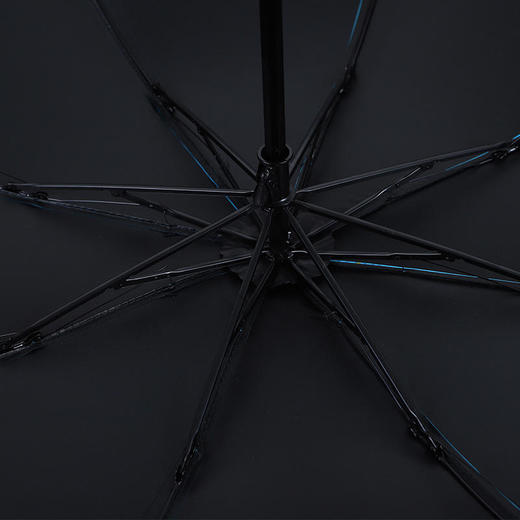 ALBB-厂家直供8骨黑胶三折伞女士蕾丝边遮阳伞太阳伞创意雨伞晴雨二 商品图3