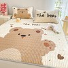 2025卡通小清新凉感丝大版乳胶凉席三件套1.5m2米冰丝凉席子直播 商品缩略图10