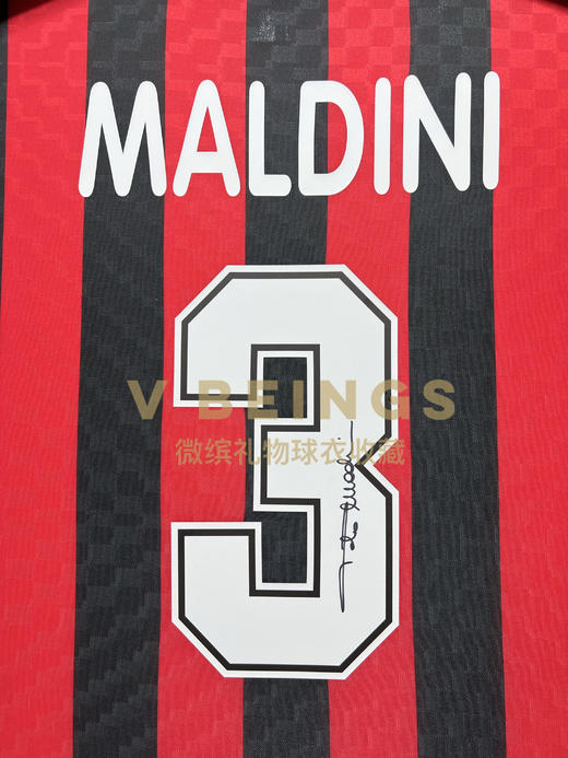收藏系列 马尔蒂尼 AC米兰队 1996年 亲笔签名球衣 商品图2