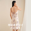 【加州假日】真丝睡裙100%桑蚕丝印花吊带裙精致美背家居服金三塔  YSFEB307 商品缩略图3