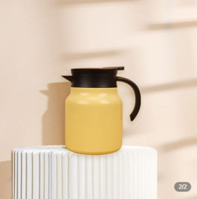 1000ml荆川便捷式焖壶 默认黄色  蓝色/黄色/橙色可备注