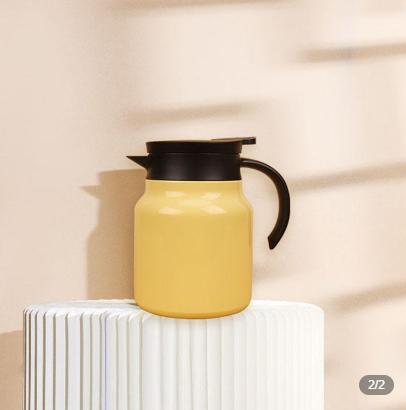 1000ml荆川便捷式焖壶 默认黄色  蓝色/黄色/橙色可备注 商品图0