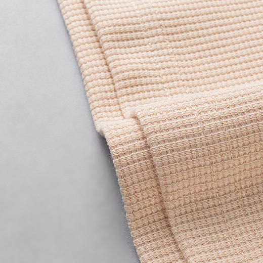 罗蒙男士春秋华夫格含桑蚕丝polo衫男长袖t恤男舒适男士t恤 商品图12