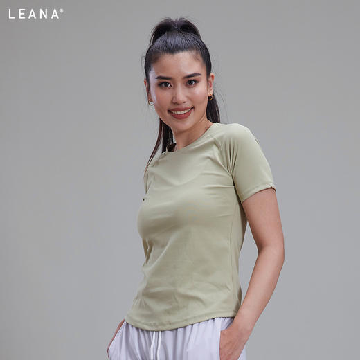 LEANA运动休闲短袖百搭不含胸垫LN5105 商品图3