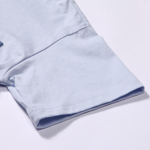 都市丽人眯雅佳生活家居春夏睡衣男女童32支纯棉单面家居服薄款短袖短裤童装棉质套装JH42A6 商品图6