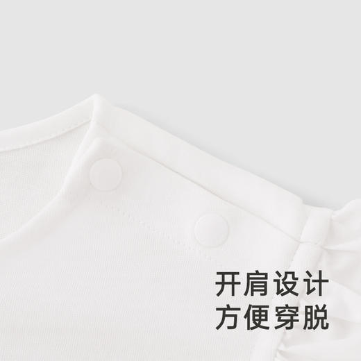【商场同款】英氏儿童连体衣夏纯棉三防女童爬服新款婴儿衣服 商品图1
