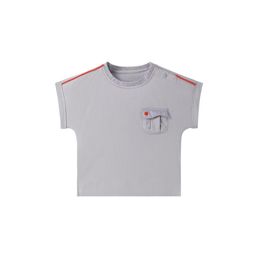 【商场同款】英氏儿童T恤短袖透气夏装男童上衣休闲百搭新款 商品图4