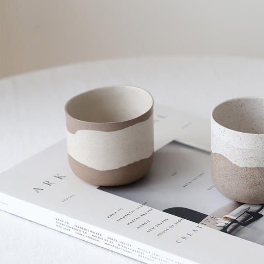 「中国 Atelier Murmur」耳语工作室 地质的层系列杯子 商品图2