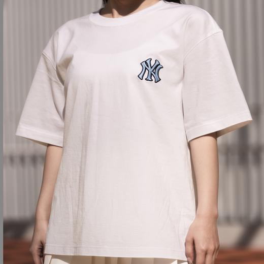 MLB男女情侣复古老花短袖大logo运动休闲T恤24春季新款 3ATSM0343 商品图9