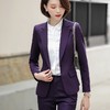 TZW-干练气质紫色西装套装女春秋新款高端通勤西服工作服 商品缩略图0