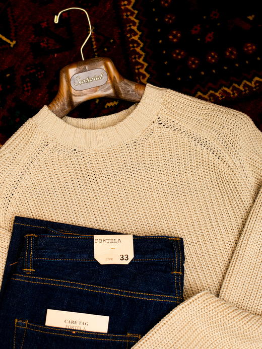 Dalmo 海岛棉扭花圆领 商品图5