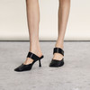 谜底高跟鞋女2024年夏季新品优雅气质半包方型鞋头凉鞋242MX0908 商品缩略图1