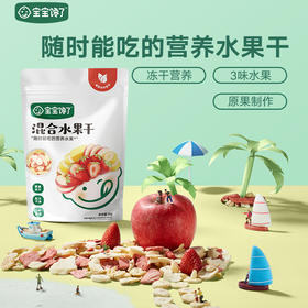 【宝宝馋了】混合水果干 原果制作 送12月+婴幼儿食谱