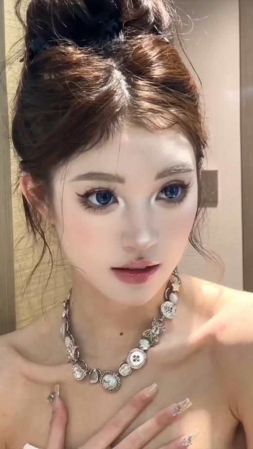 yeelens 月抛 法兰西冷翡/英格兰秘湖/俄罗斯热巧 绿/蓝/棕 14.5/14.0 拍下即为一副两片 商品图4