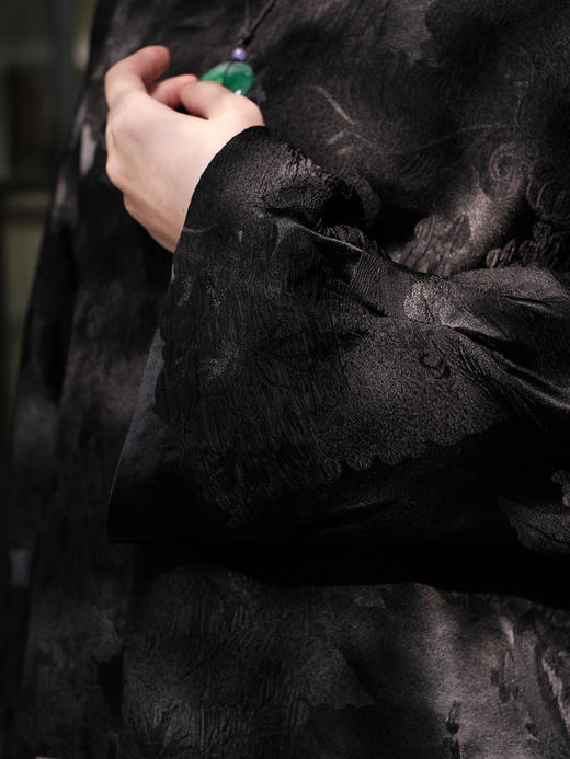 盛唐牡丹 |凤凰纹冠乐绉女上衣 商品图4