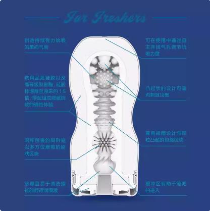 TENGA典雅一次性夹吸杯男用性玩具限量便携自慰软胶情趣宿舍隐形 商品图1