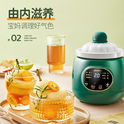 浦利顿新款南瓜电炖盅0.5L电炖锅DGD5-5A-2 商品图0