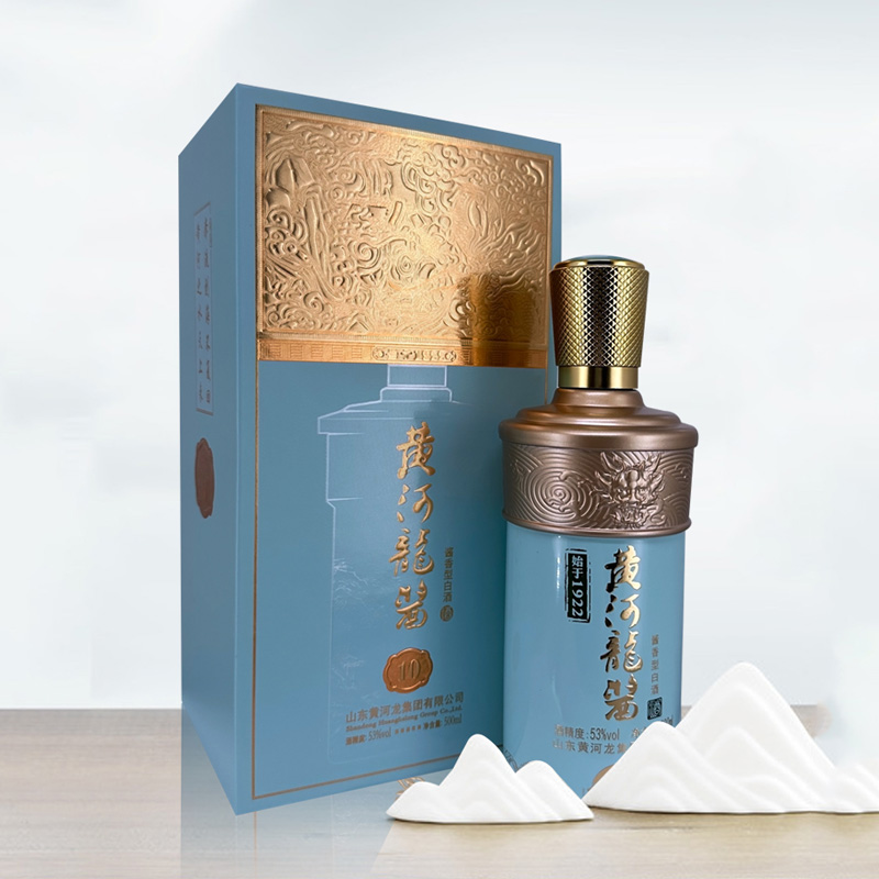 黄河龙酱10年 53度酱香型白酒500ml