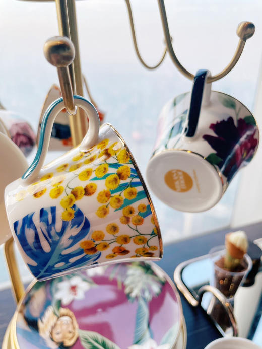 【送礼首选】土耳其高端餐具品牌【Mikasamoor】出口尾单，哥斯达黎加杯子六件套/甜品盘六件套，漂亮到移不开眼！ 零售价499 团购只要99.9 商品图3