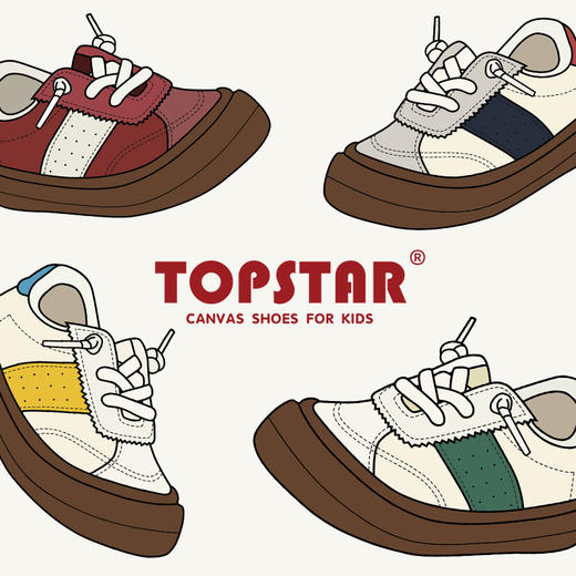 TOPSTAR24年春新款软底儿童运动鞋2048 商品图1