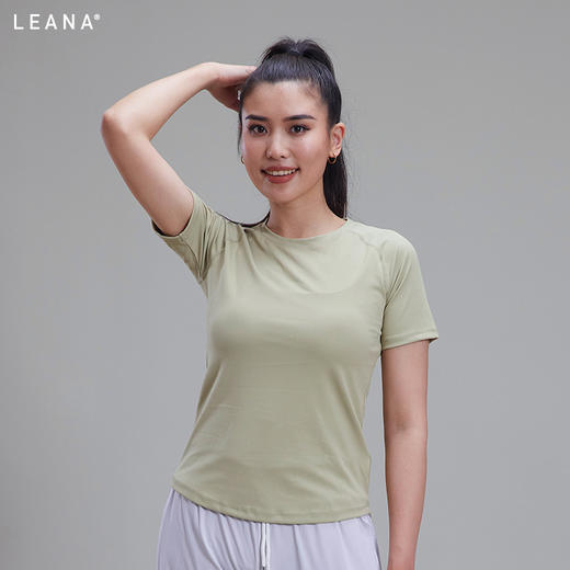 LEANA运动休闲短袖百搭不含胸垫LN5105 商品图5