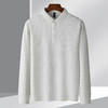 【华夫格】罗蒙男士含桑蚕丝polo衫男长袖t恤男春秋男士polo衫 商品缩略图11