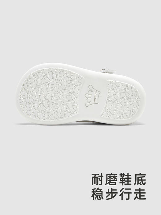 英氏婴儿凉鞋夏季透气小白鞋女宝宝凉鞋2024新款YFXFJ2Q039A 商品图3