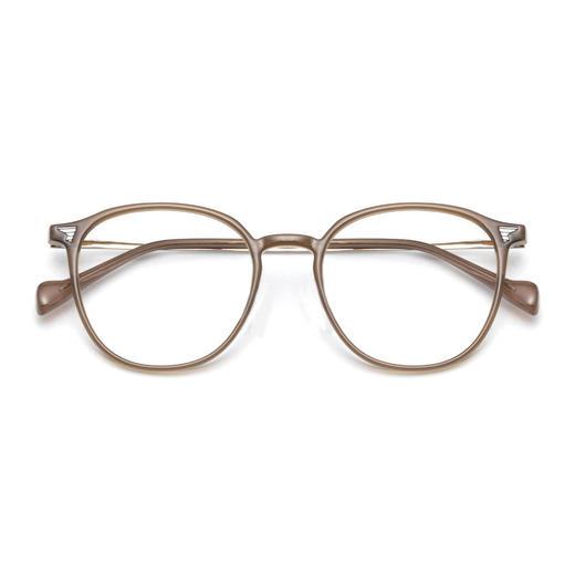 防蓝光平光眼镜女款高清护眼经典复古可爱椭圆框近视眼镜框架 商品图4