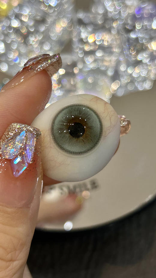 PUFF GIRL 想你椰 年抛 两片 14.5mm 参考着色 13.7mm 基弧 8.6 含水 38% 韩国进口 商品图5