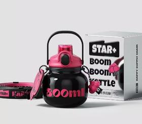 世大家BoomBoom桶甜酷黑800ml