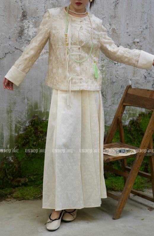 【门店同款】ENJOY春季云敛-步步生花马面裙 157095482 商品图3