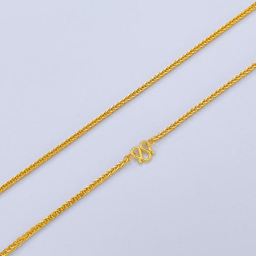 【限时克减150元】足金999.9 方肖邦链项链(XL00013-10)预售产品下单后不退款不退货不换货不补差价 商品图0