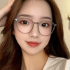 防蓝光平光眼镜女款高清护眼经典复古可爱椭圆框近视眼镜框架 商品缩略图2