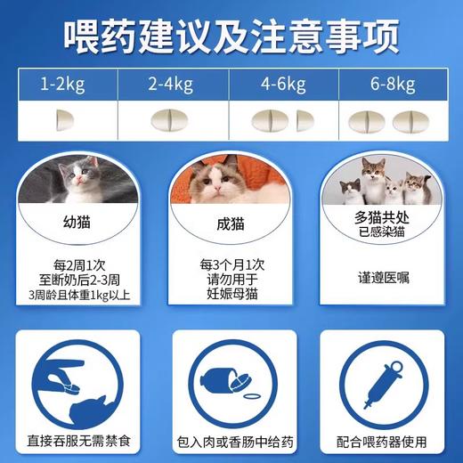【新人专享】猫用驱虫药大合集（爱沃克/海乐妙/拜宠清/大宠爱/福来恩） 商品图5
