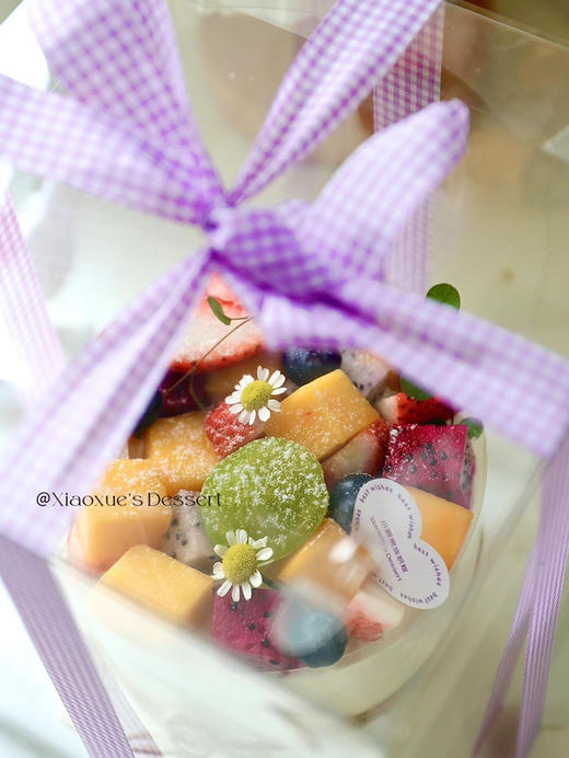 四寸双层夹心水果蛋糕（下单请先看详情） 商品图2