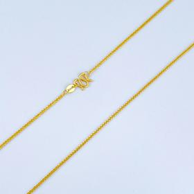 【限时克减150元】足金999 (足金999字印)5G黄金肖邦链项链(5GXL00054-02)（预售产品下单后不退款不退货不换货不补差（预售产品下单后不退款不退货不换货不补差