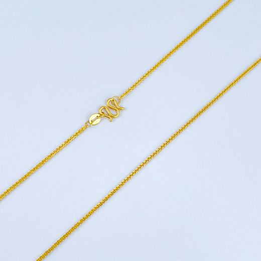 【限时克减150元】足金999 (足金999字印)5G黄金肖邦链项链(5GXL00054-02)（预售产品下单后不退款不退货不换货不补差（预售产品下单后不退款不退货不换货不补差 商品图0