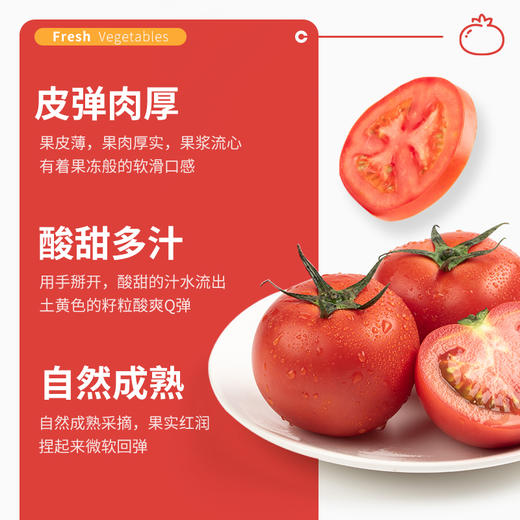新鲜蔬菜 西红柿500g 商品图1