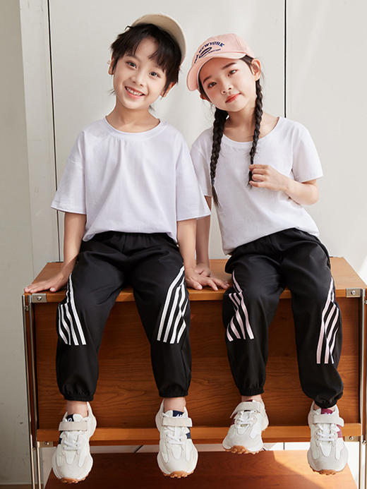 【39.9/任选2件A类蚊裤！】男童夏装裤子女童夏款运动卫裤，夏季薄中小童休闲长裤潮儿童防蚊裤-lm！-QQ 商品图1