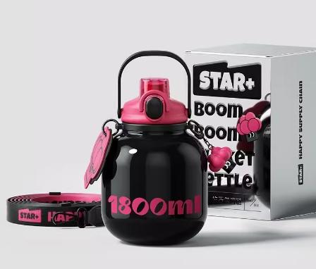 世大家BoomBoom桶甜酷黑1800ml 商品图0