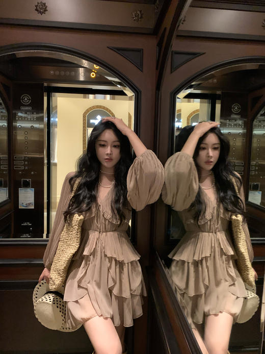 Read Nameless /独家定制重工手风琴连衣裙（送防走光雪纺短裤） 商品图11