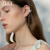 ZEGL设计师精灵之舞系列蝴蝶耳夹女无耳洞高级感耳环耳骨夹耳饰品 商品缩略图2