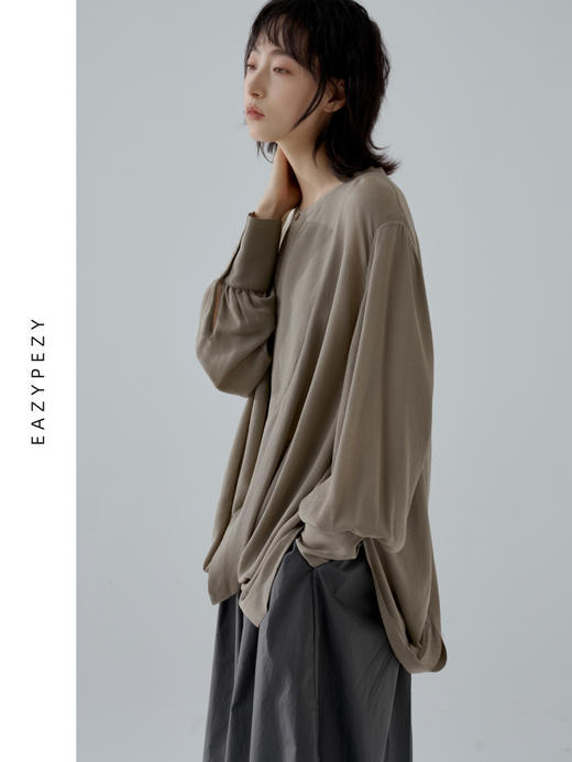 翡冷翠亚麻真丝衬衫 商品图1