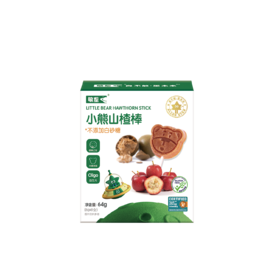 本丁敏星小熊山楂棒64g