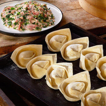 五芳斋 荠菜猪肉大馄饨 287g  8只装速冻馄饨早餐食品云吞抄手大馄饨 商品图3