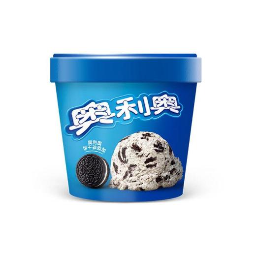 奥利奥 添加奥利奥饼干碎香草风味冰淇淋 270g/盒 商品图4